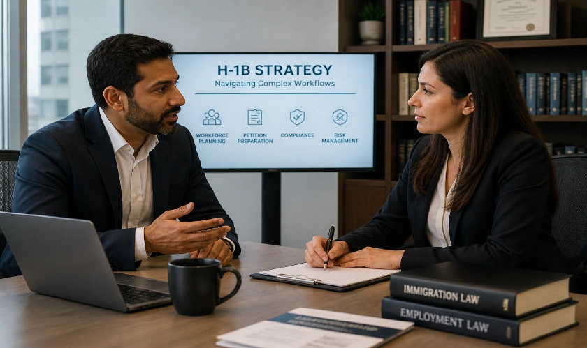 The Project Manager’s Strategic Ally: Navigating Complex Workflows with an H-1B Attorney